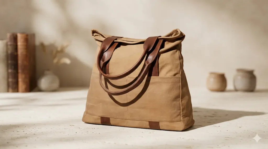 Canvas Tote Bag for Women – Water-Resistant & Eco-Friendly