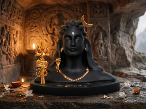 Adiyogi Shiva Resin Murti for Living Room & Temple